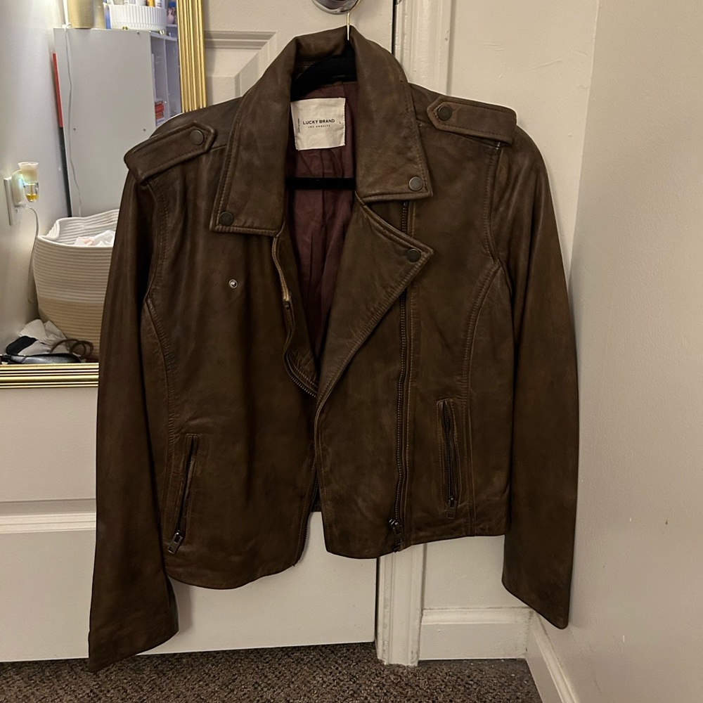 Real women’s leather jacket